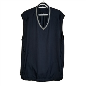 Nike Golf Lightweight Easy Care Blue Vest With Side Pockets Label Reads Size XXL